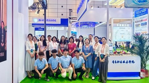 局长杨克敏到展区参观指导
